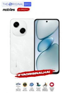 Tecno Spark Go 1 - 3GB RAM - 64GB Storage - PTA Approved - 12 Months Warranty - White - The Original Bro Mobiles - TOB33